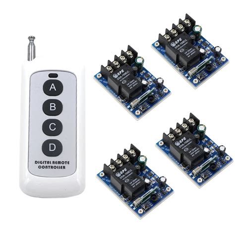 New Dc12v 24v 36v 48v 30a 1ch Wireless Remote Control Switch System