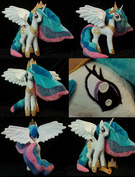 My Little Pony Princess Celestia Plushie By Whiteheather On Deviantart