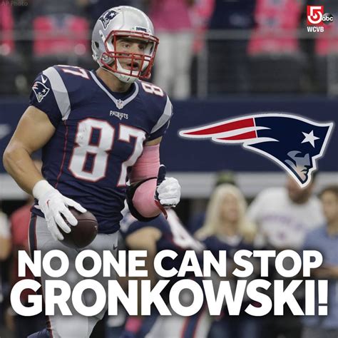 Patriots Fan Favorite Rob Gronkowski Was An Absolute Beast On That