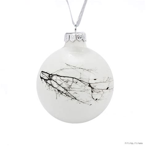Modern Porcelain Christmas Ornaments For A Truly White Christmas If