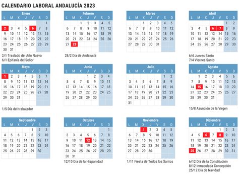 Calendario Festivos 2023 Andalucia Pronunciation Exercises Imagesee