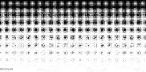 Halftone Horizontal Gradient Pattern Background Using Halftone Random