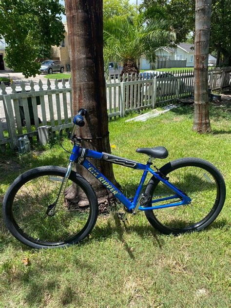🔥 New Se City Grounds Big Ripper Metallic Blue Bmx Bike 29 Inch Ebay