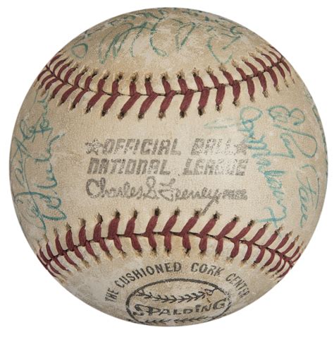 Lot Detail S Baseball Hall Of Famers Stars Multi Signed Onl