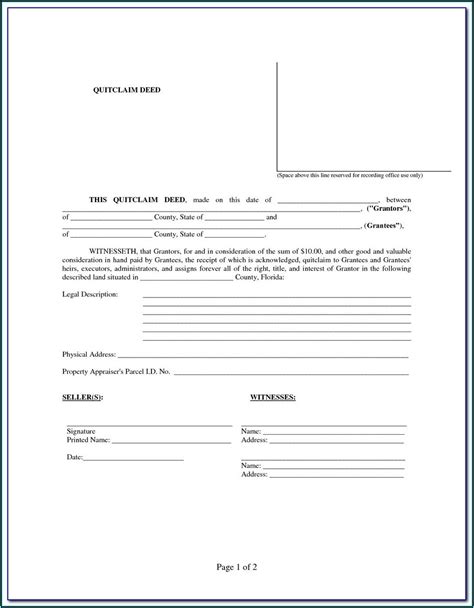 Quit Deed Claim Form Colorado Form Resume Examples Gm9okzn9dl