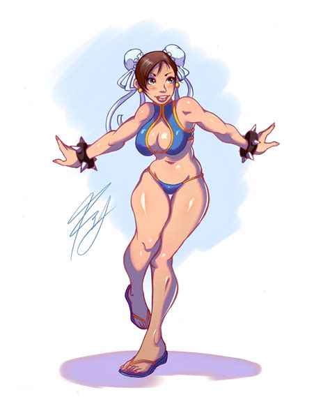 Chun Lis Swimsuit By Tirnanogindustries On Deviantart