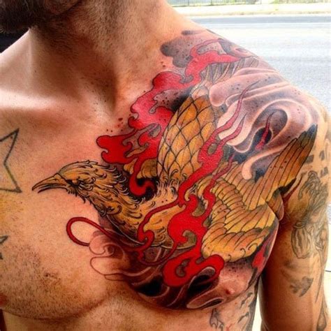 50 Fiery Phoenix Tattoo Ideas That Will Set You Ablaze Tats N Rings