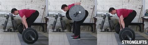 How To Barbell Row With Proper Form The Definitive Guide Stronglifts