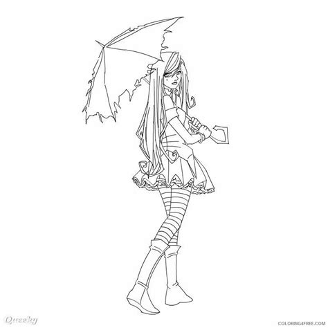 Anime Girl Coloring Pages Printable Sheets Anime Girl Pictures Pages