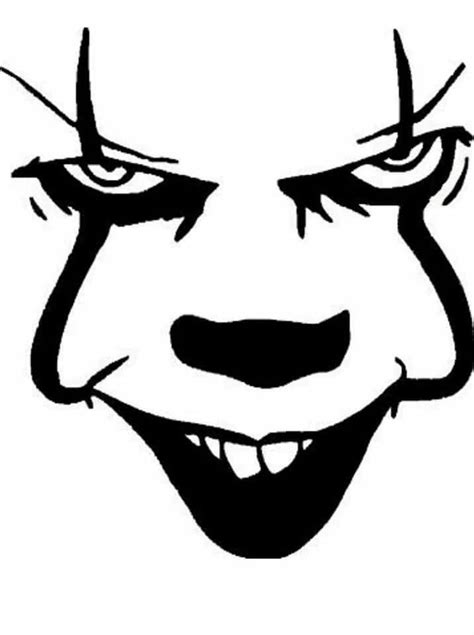 Pennywise Pumpkin Stencil Printable Printable Word Searches