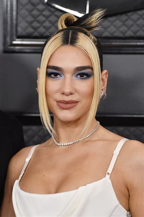 Dua Lipa At The Grammys See The Best Hair And Makeup From The