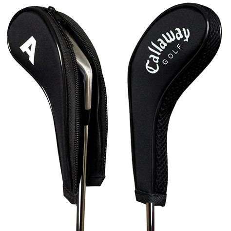 Callaway Number Print Golf Iron Covers With Zipper Long Neck 10pcsset