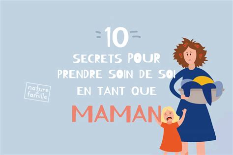 maman 10 secrets pour prendre soin de soi