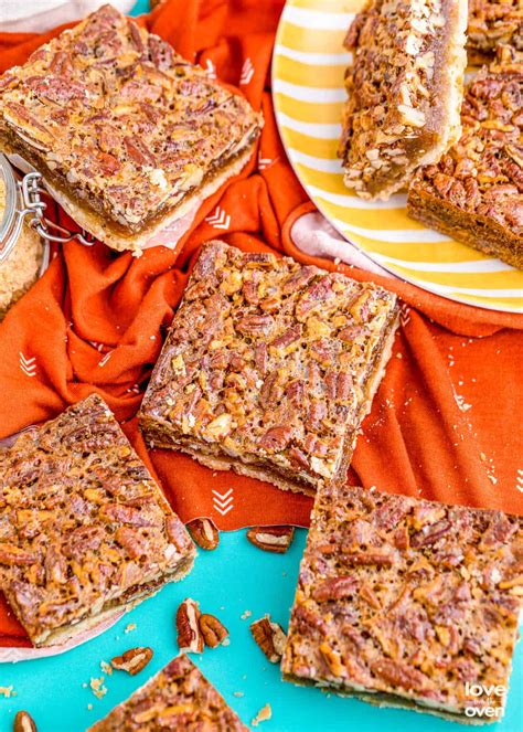 Pecan Pie Bars Love From The Oven