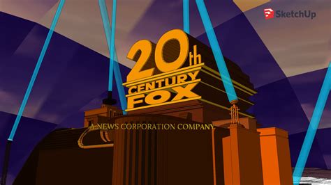 20th Century Fox Fox Intercative Style Logo Remake 3d Warehouse