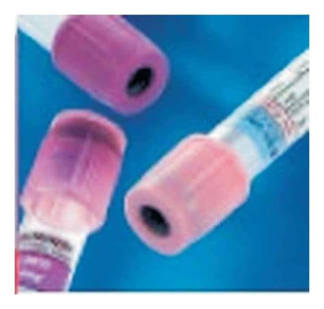 BD Vacutainer Plastic Blood Collection Tubes With K EDTA Tube Stopper
