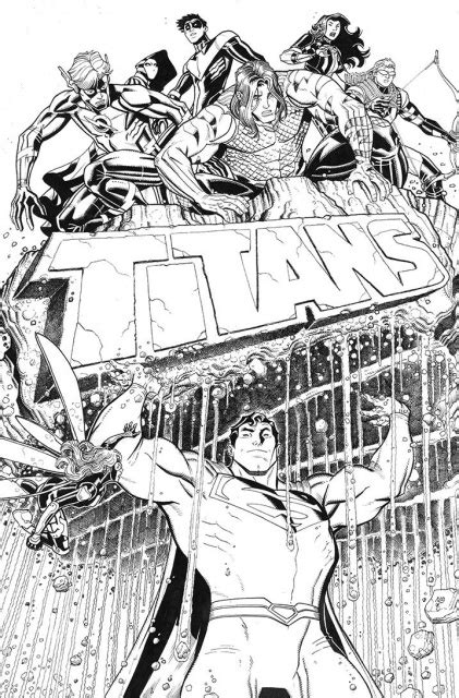 Titans 22 Variant Cover Fresh Comics