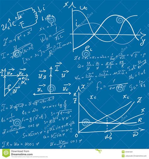 Mathematical Equations And Formulas Stock Image - Image ...