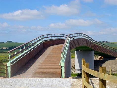 Steel And Timber Composite Bridges Sarum Hardwood Structures Timber