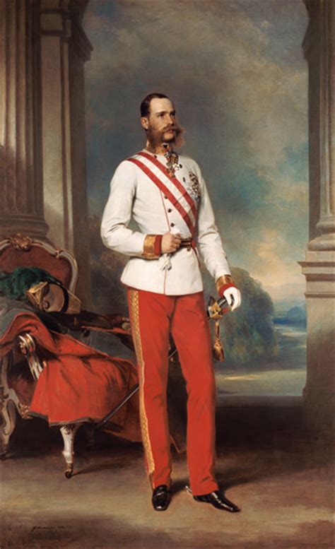 Emperor Franz Joseph Of Austria Franz Xaver Winterhalter As Art