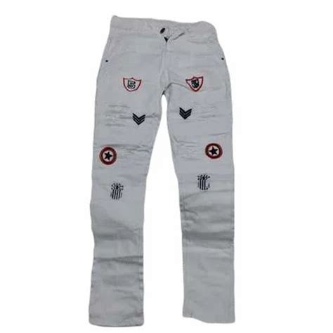 Boys White Designer Jeans At Rs 420piece Kids Jeans In Bengaluru