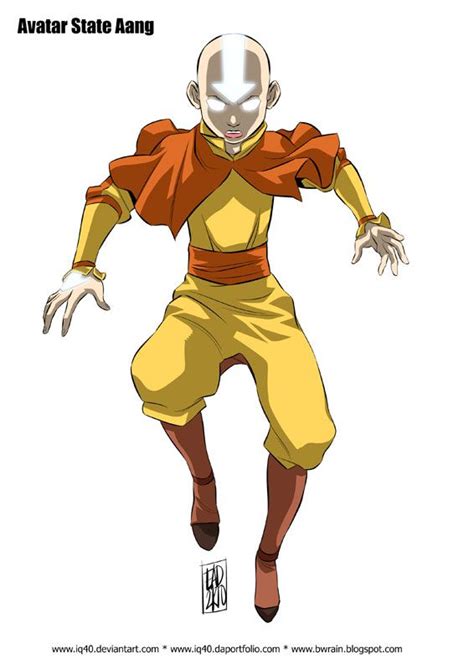 Avatar State Aang By Iq40 On Deviantart Aang Avatar Avatar Ang