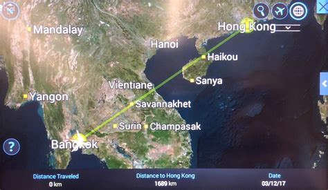 Review Of Hong Kong Airlines Flight From Bangkok To Hong Kong In Economy