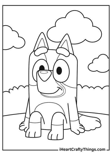 Bluey Coloring Pages Best Coloring Pages For Kids Bluey Coloring