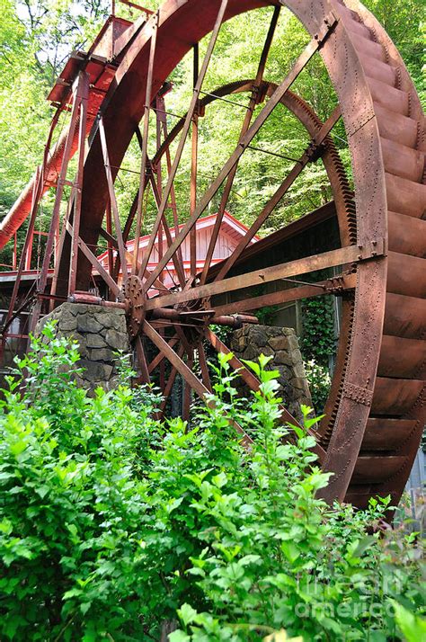 Old Mill Waterwheel Gears Photograph By Wayne Nielsen Fine Art America
