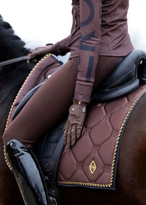 Mrs Ros Dark Brown Riding Breeches Tempicomau Tempi Equestrian