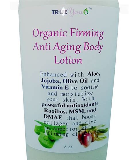 Anti Aging Body Lotion Best Skin Firming Lotion Thats Organic