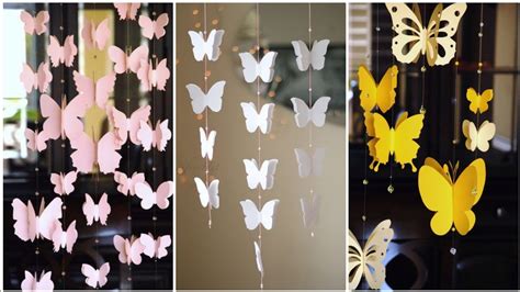 Awesome Ideas Of Butterfly Room Decorations 2020 Butterfly Hanging