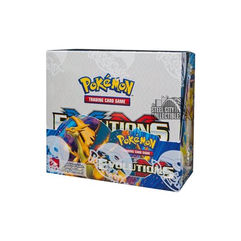 Pokemon Xy Evolutions Booster Box Random 9 Packs Group Break 2 Steel