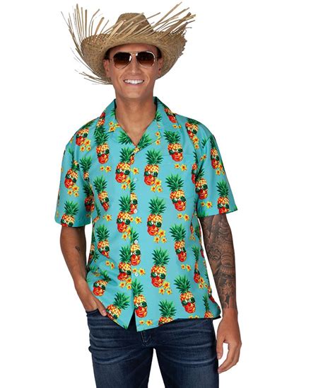 Hawaii Hemd Funky Ananas Fasnacht ch der Festartikel Shop für Halloween Fasnacht