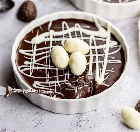 Vegan Easter Chocolate Pudding Nadia S Healthy Kitchen Salted