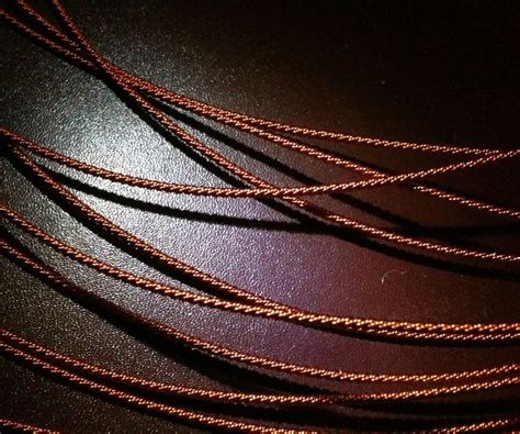 How To Make Copper Rope Copper Copper Crafts Wire Tutorials
