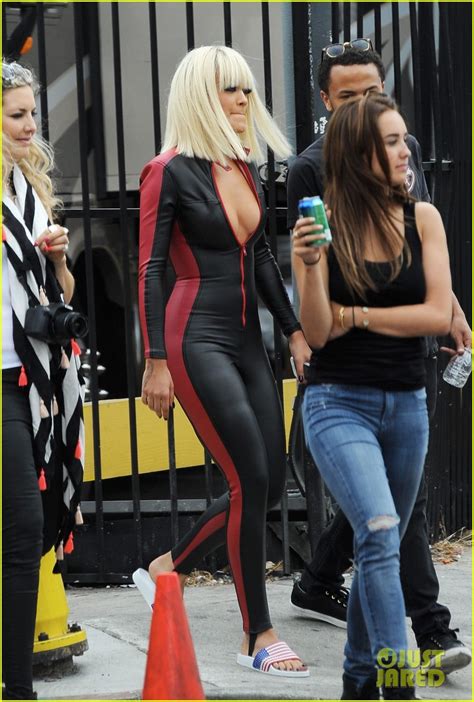 Rita Ora And Iggy Azalea Wear Skin Tight Sexy Jumpsuits For Black Widow