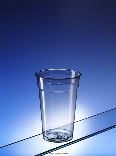 Recycled And Recyclable Shatterproof Plastic Pint Glasses