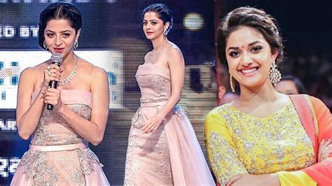 Actresses Vedhika And Keerthy Suresh Look Glamorous And Elegant At