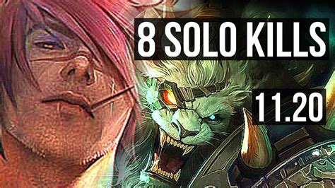 Sett Vs Rengar Top Solo Kills Games Na