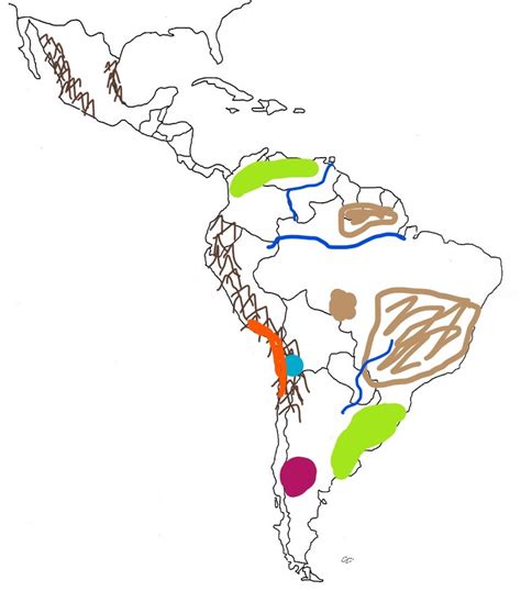 Latin America Physical 2 Diagram Quizlet