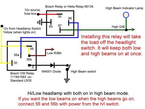 Flasher Relay Circuit Diagram