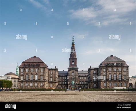 Danish Parliament Christiansborg Copenhagen Stock Photo Alamy