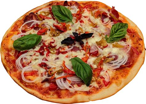 Italian Pizza On A Transparent Background Italian Pizza Transparent