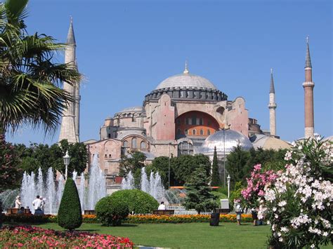 St Sophia Istanbul The Aya Sophia Hagia Sophia Or Saint Sophias