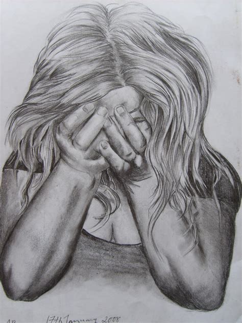 crying girl by flick of the wrist on deviantart