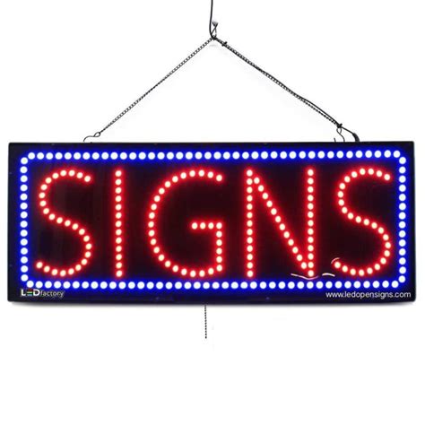 “signs” Large Led Window Custom Sign Led Open Signs