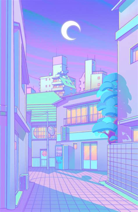 Purple Japan Aesthetic Wallpaper Aesthetic Japan Purple Sky