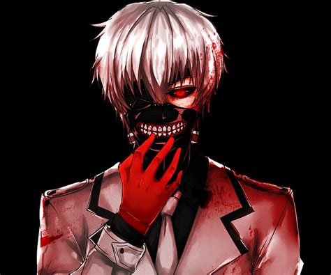 The tokyo ghoul:re anime is actually good & new trailer discussion. HD wallpaper: Anime, Tokyo Ghoul:re, Boy, Glove, Ken Kaneki, Mask, Red Eyes | Wallpaper Flare
