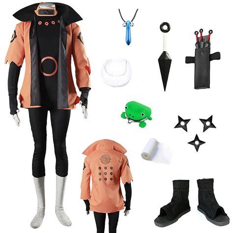 Naruto Naruto Six Paths Sage Mode Naruto Cosplay Costume Skycostume